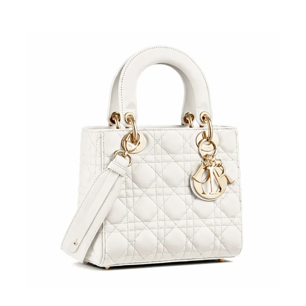 Mini Lady Dior Bag Latte Cannage Lambskin 17cm Main image
