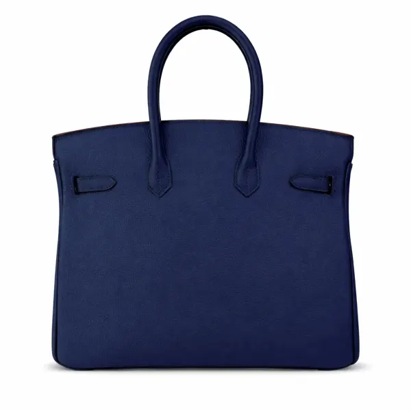 H Blue Electric Togo Birkin 35cm Gold Hardware