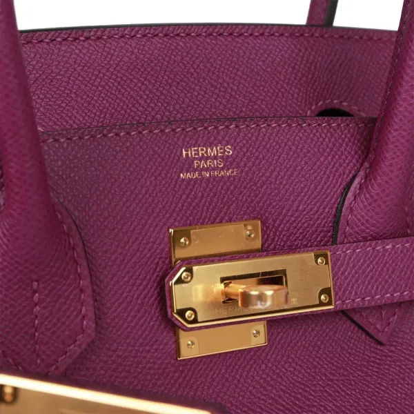 Hermes Birkin 35 Anemone Gold Hardware
