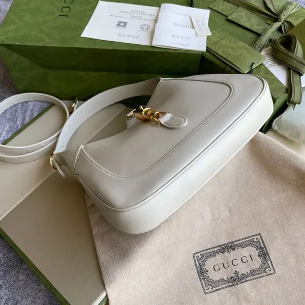 Gucci Jackie 1961 Small Shoulder Bag White