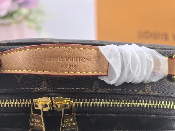 Louis Vuitton Utility Crossbody Bag Brown 18Cm