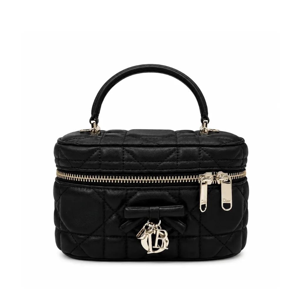 Dior Mini Vanity Black Cannage Lambskin Main image