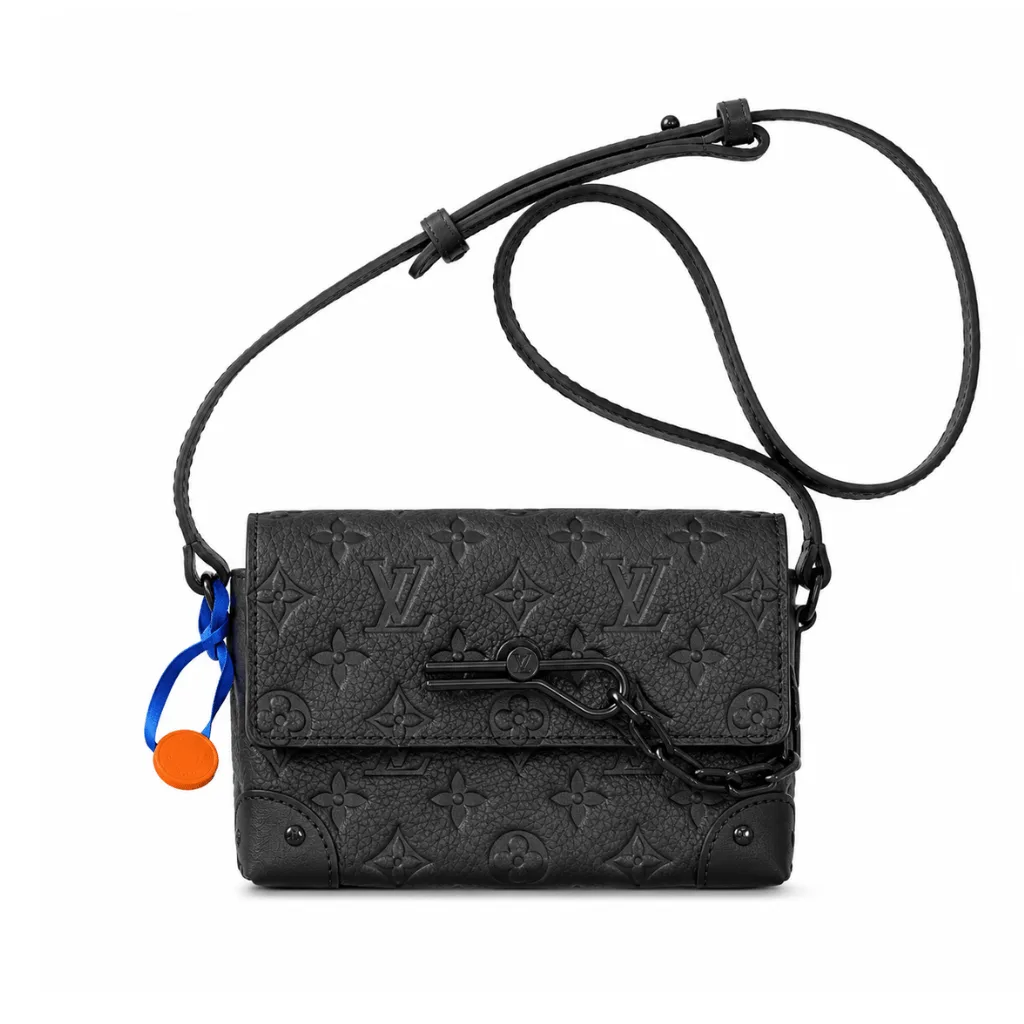 Louis Vuitton Steamer Wearable Wallet Monogram Taurillon Black 17Cm M81746 Main image