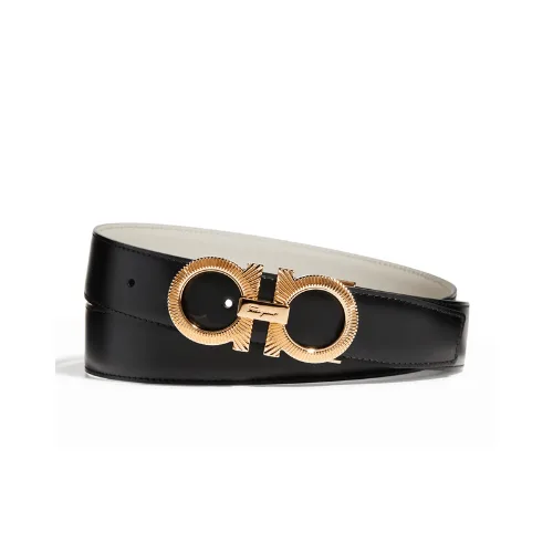 Salvatore Ferragamo Reversible And Adjustable Gancini Belt