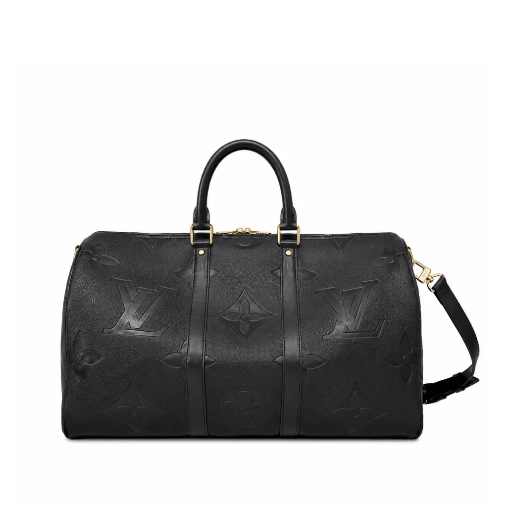 Louis Vuitton Keepall Bandouliere 50 Black M45532