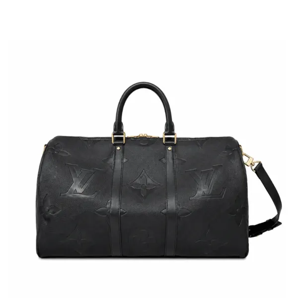 Louis Vuitton Keepall Bandouliere 50 Black M45532