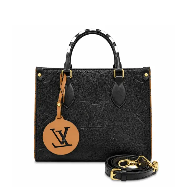 Louis Vuitton Wilde At Heart Onthego Mm Bag Black 34Cm