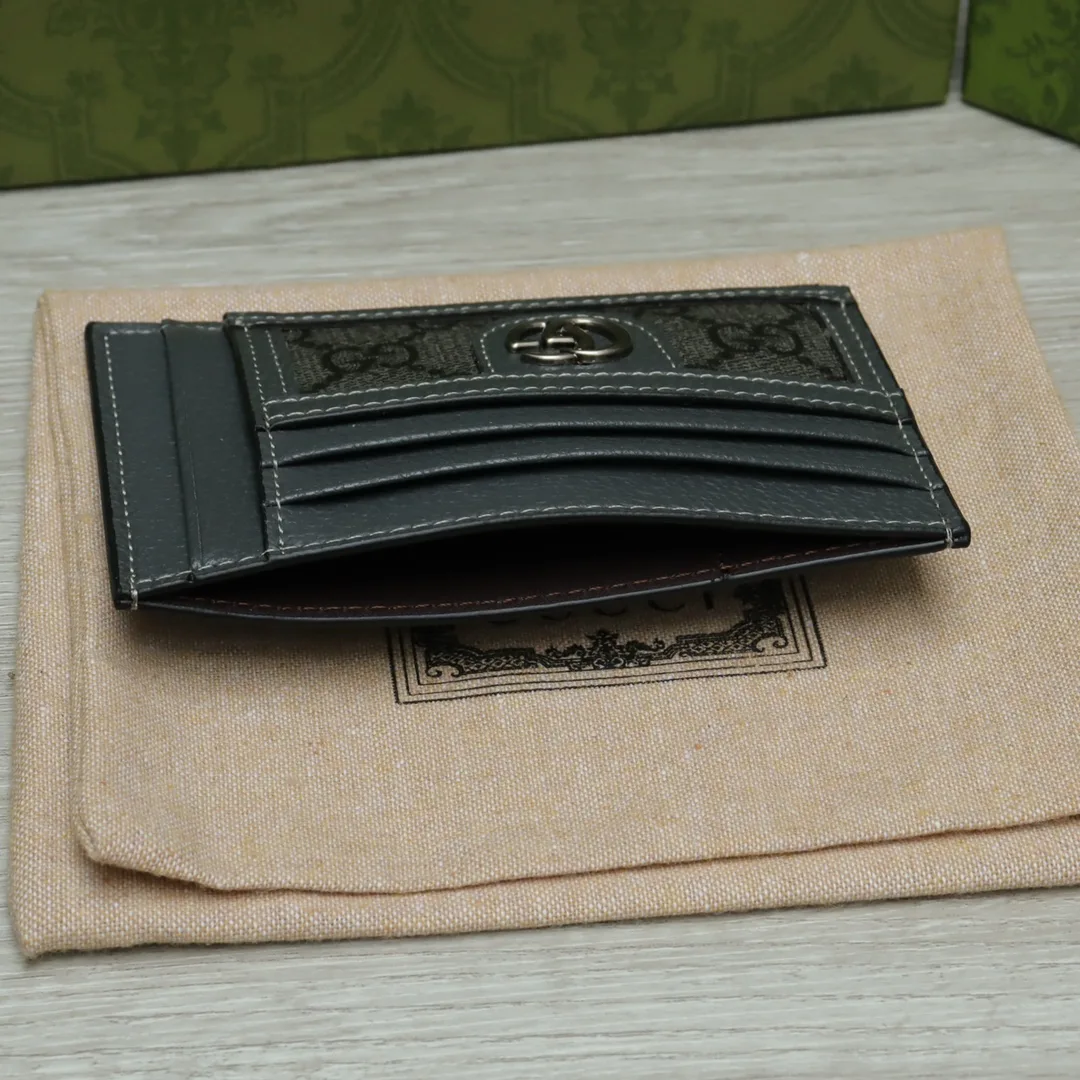 Gucci Ophidia Card Casegrey And Black 11Cm 732018 Uulbn 1244 Secondary image