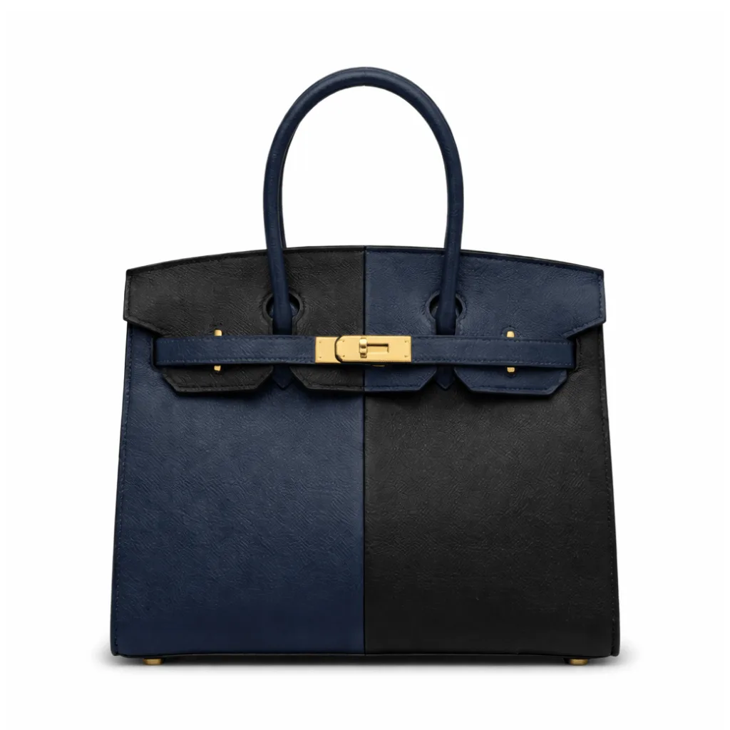 H Birkin 30 Epsom Black Blue Indigo Frida Gold Hardware Main image
