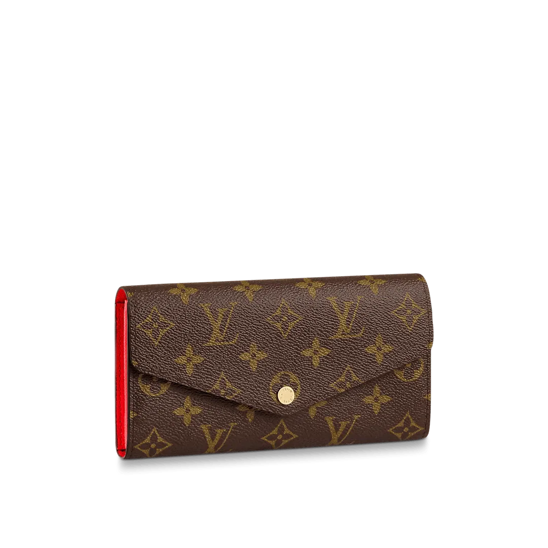 Louis Vuitton Sarah Monogram Wallet Red 19Cm M62236 Main image