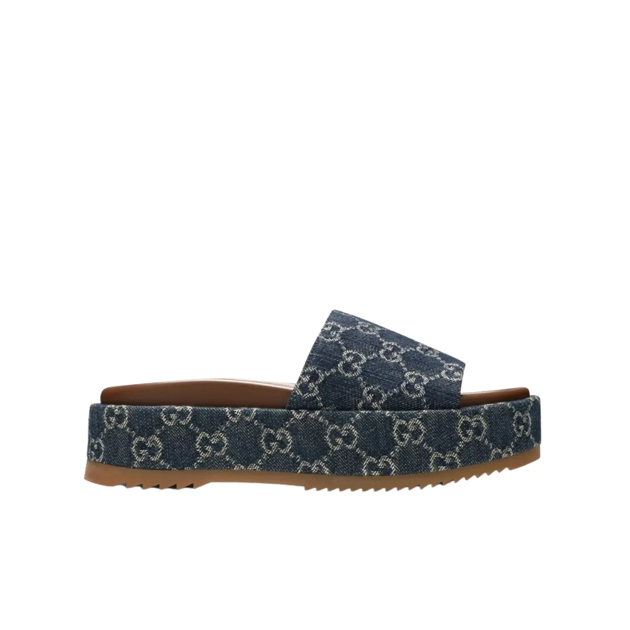 Gucci Women’s Platform Slide Sandal Blue 623212 2Kq00 4402 Main image