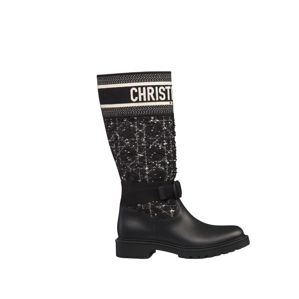 Dior Suede Leather Ankle Boots Black Main image