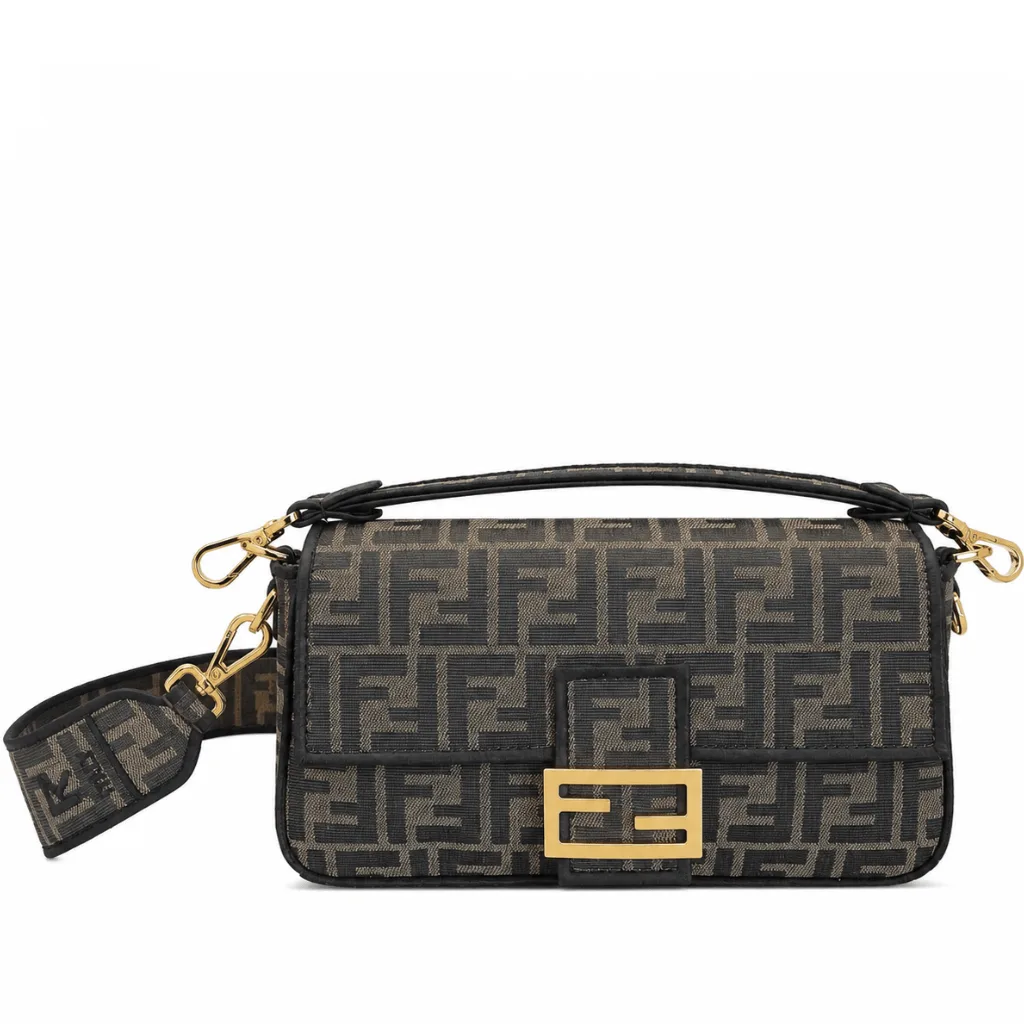 Fendi Baguette Jacquard Ff Fabric Bag 26Cm 8Br600A6V5F17U4 Main image