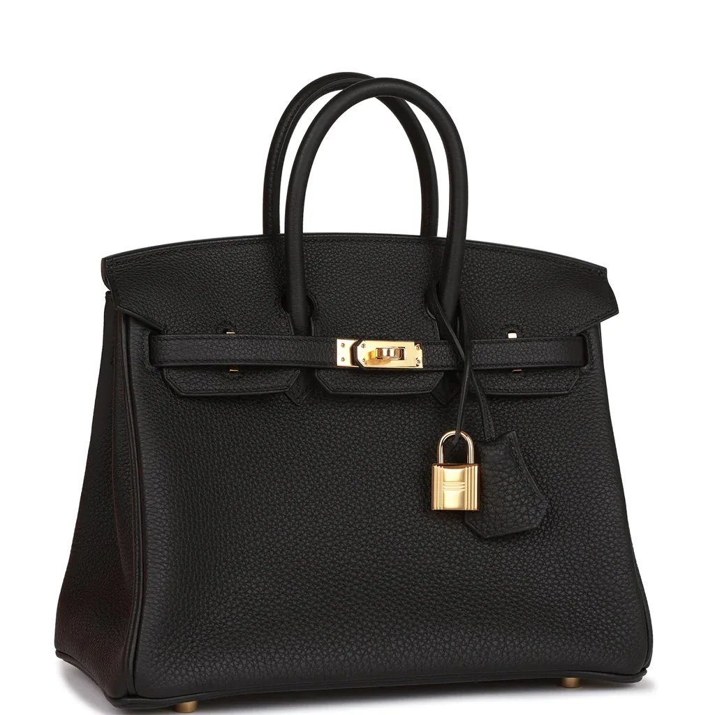 H Birkin 25 Black Togo Gold Hardware Secondary image
