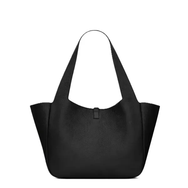 YSL LE 5 À 7 bea in grained leather 33cm