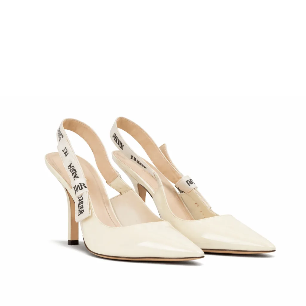 Dior J’Adior Slingback Pump White Secondary image