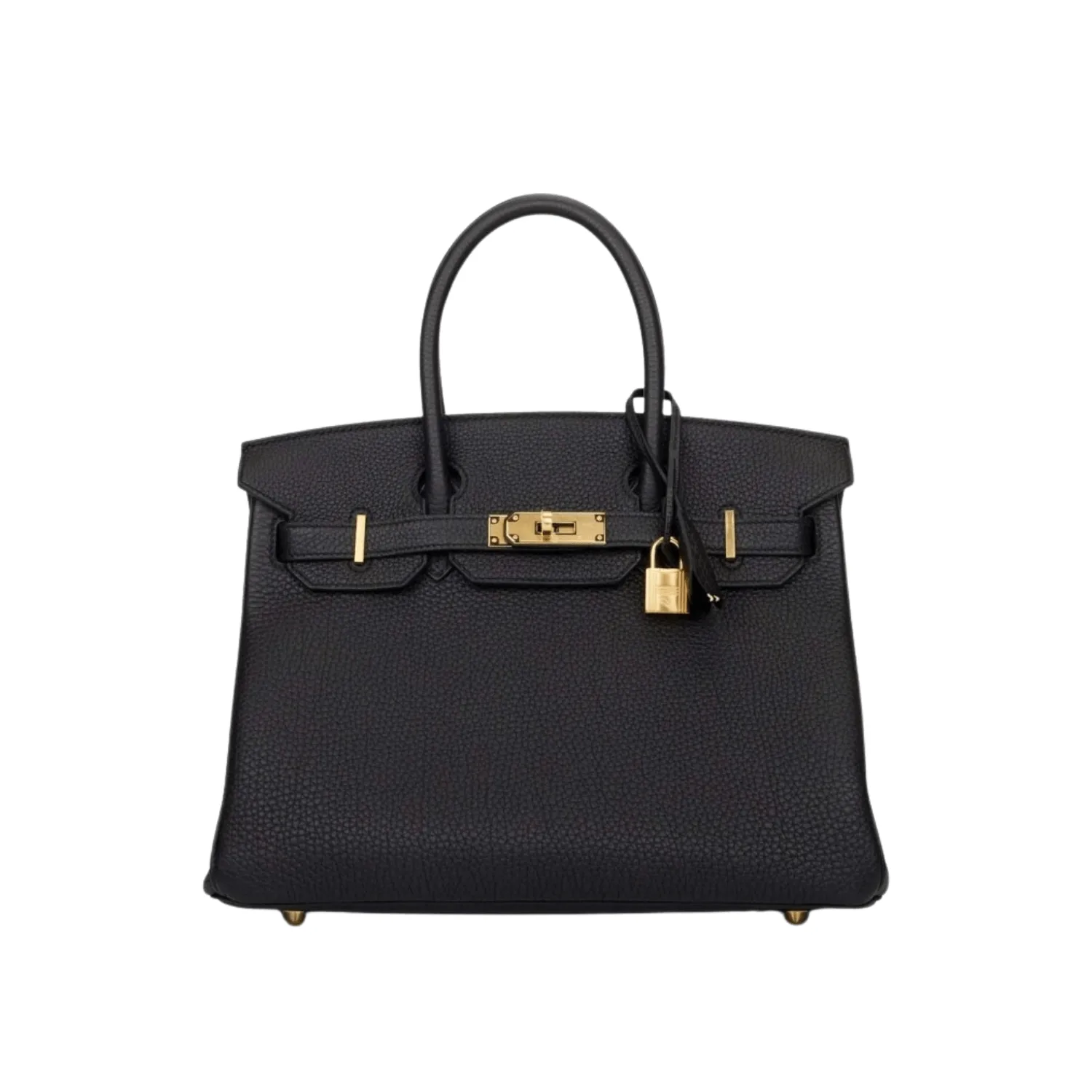 H Handbags Birkin 30 Black Togo Gold Hardware Main image