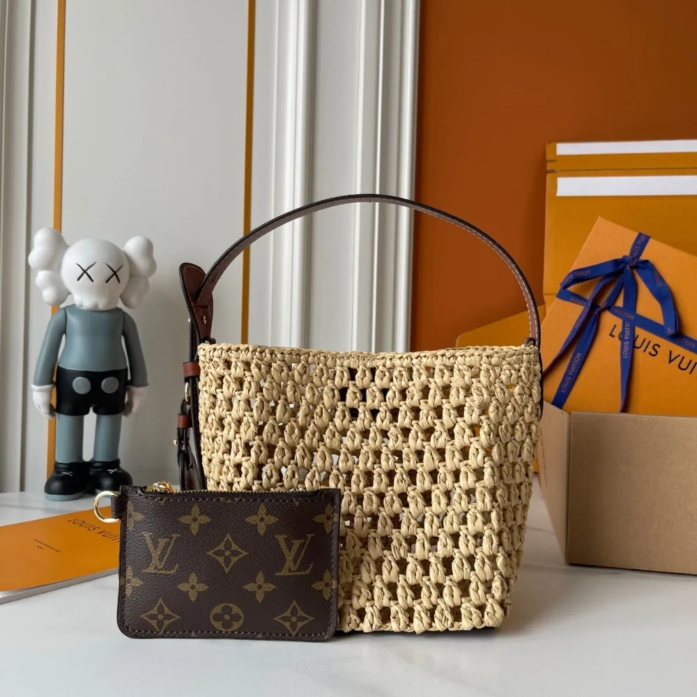 Louis Vuitton All In BB Raffia Brown 18Cm M14217 Secondary image