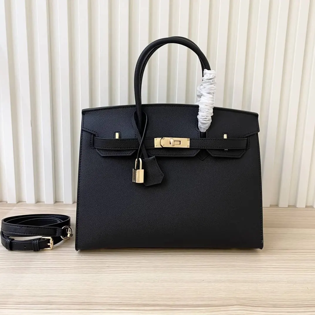 H Handbags Birkin 30 Bleu Nuit Togo Gold Hardware Secondary image