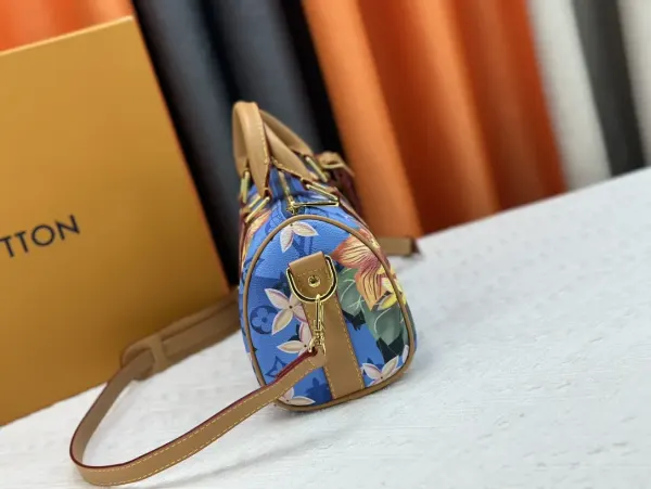 Louis Vuitton Keepall Bandouliere 25 Bright Blue 25Cm M24999