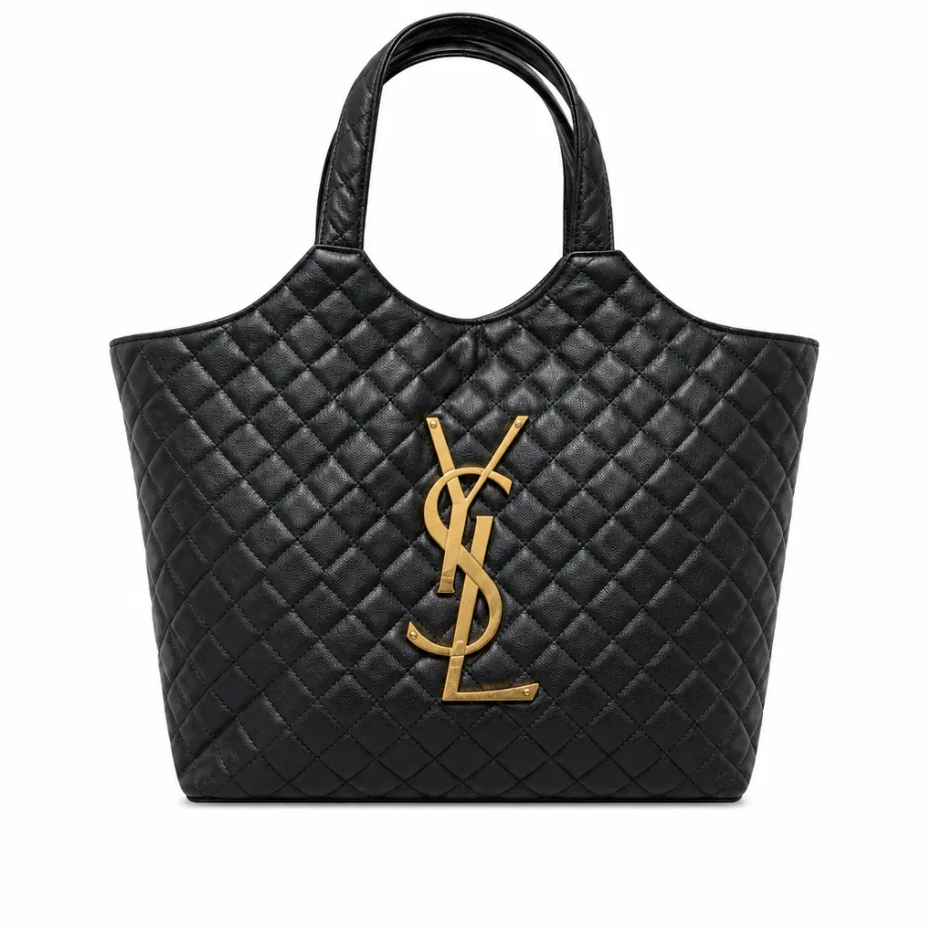 Saint Laurent Icare Shopping Bag In Quilted Lambskin 40Cm Main image
