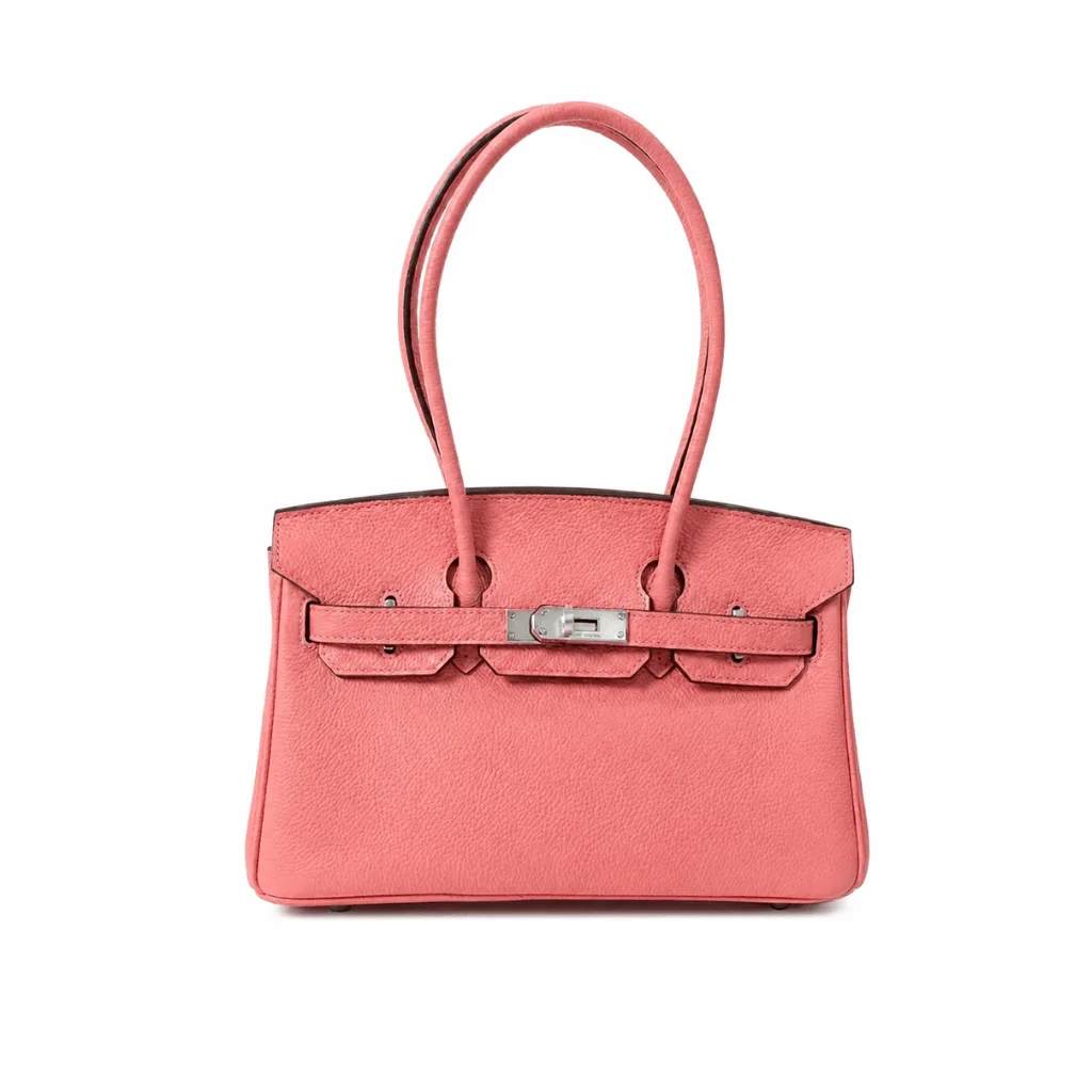 H Birkin Shoulder 30 Mauve Sylvestre Clemence Silver Hardware