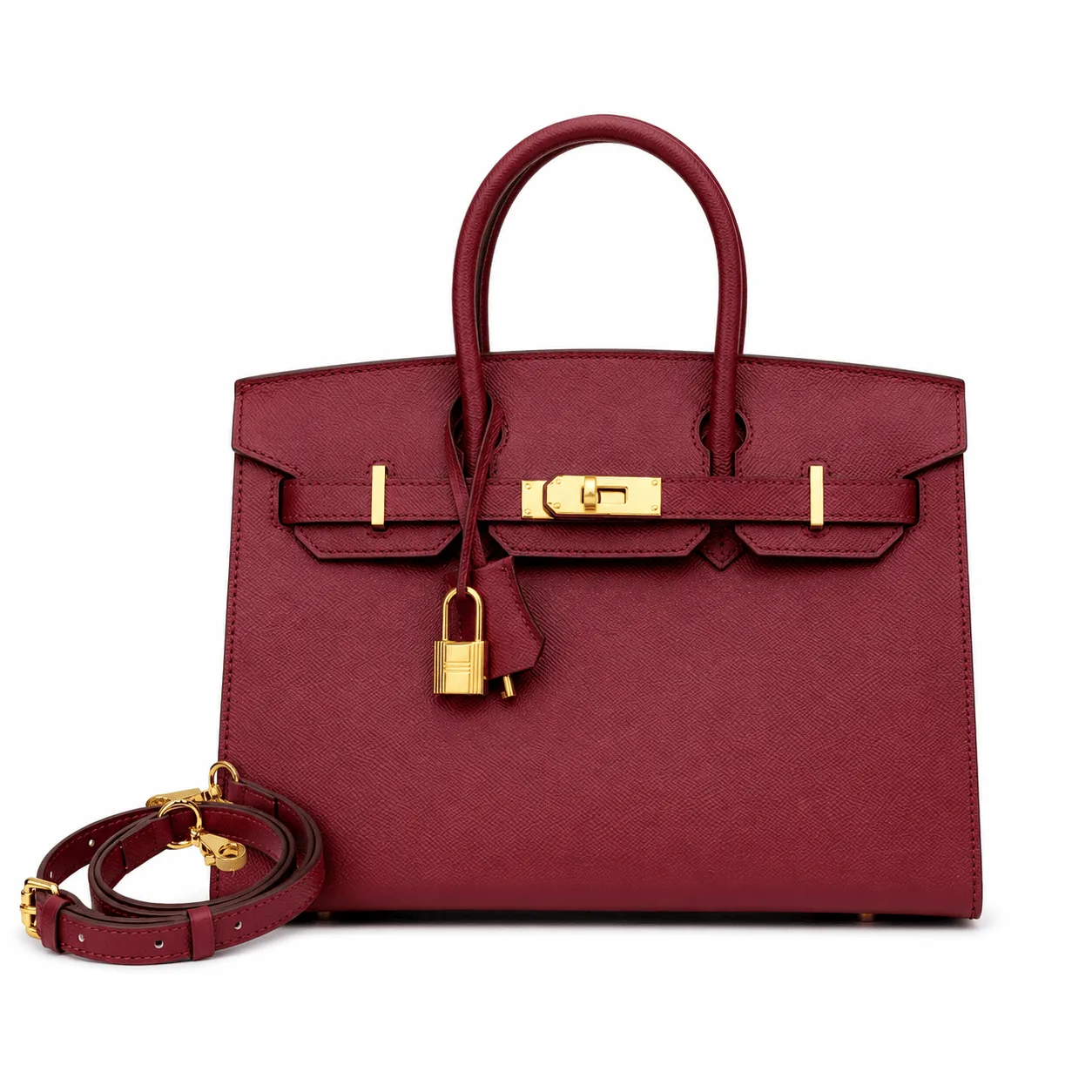 H Birkin 25 Bag Sellier Rouge H Gold Hardware Main image