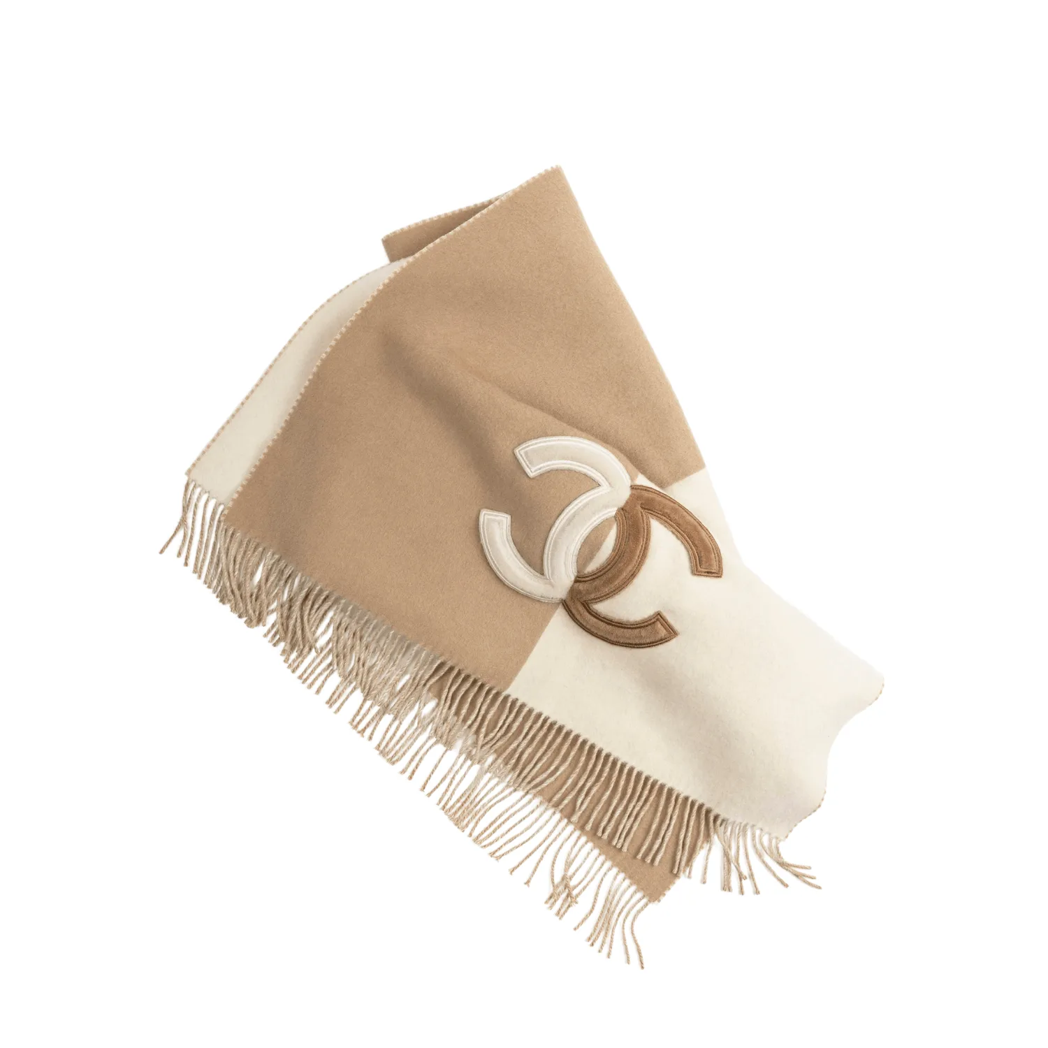 Chanel Cashmere & Shearling Lambskin Stole Main image