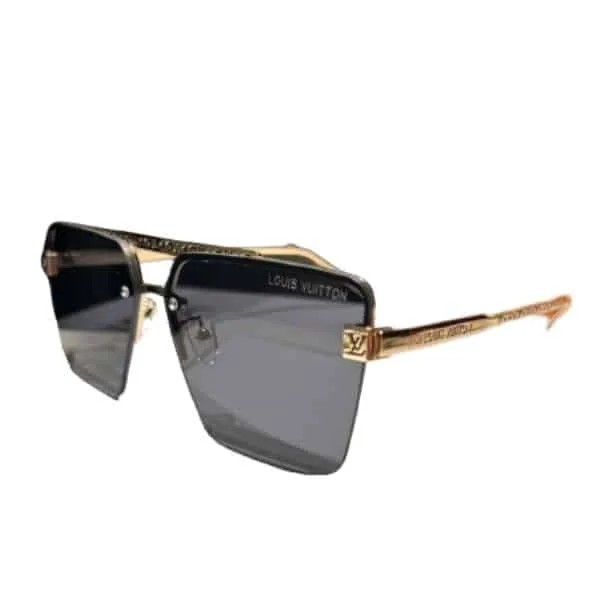 Louis Vuitton My Monogram Metal Square Sunglasses Gold And Black Main image