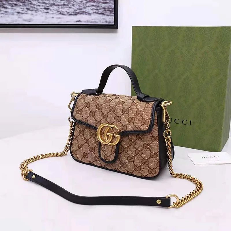 Gucci Marmont Mini Top Handle Bag