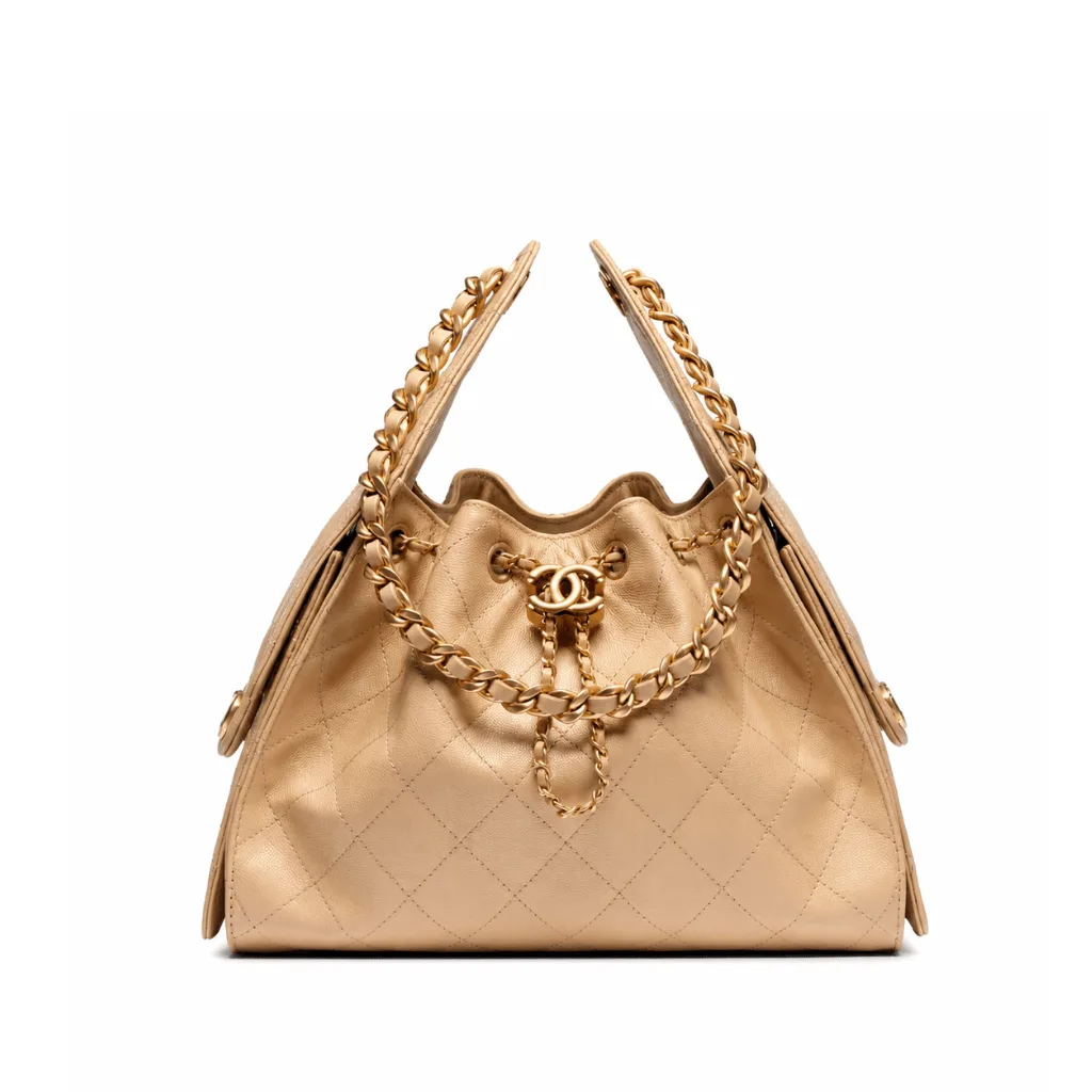Chanel 25 Small Handbag 25cm Beige Main image