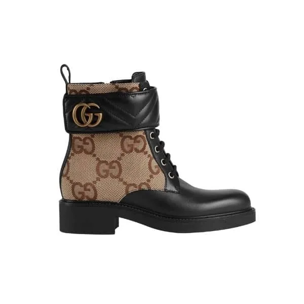 Gucci Women’s Ankle Boot With Double G Beige 678984 17K40 1284 Main image