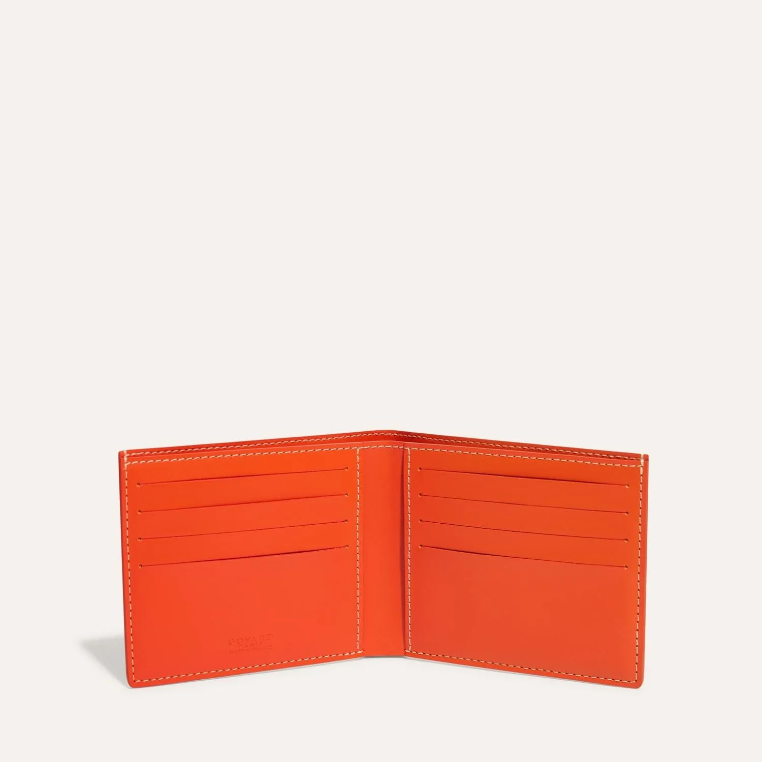 Goyard Victoire Wallet In Orange Secondary image