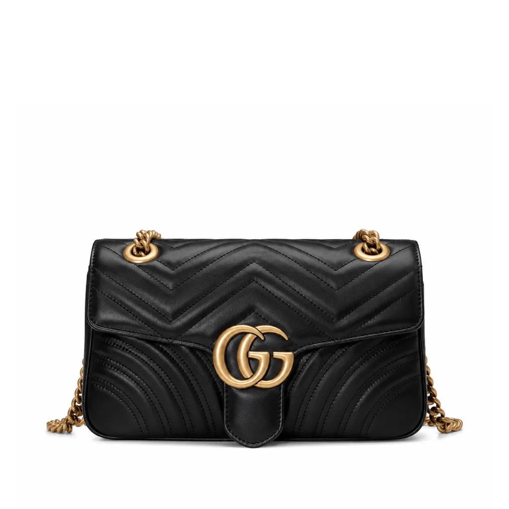 Gucci GG Marmont Small Black Shoulder Bag Main image