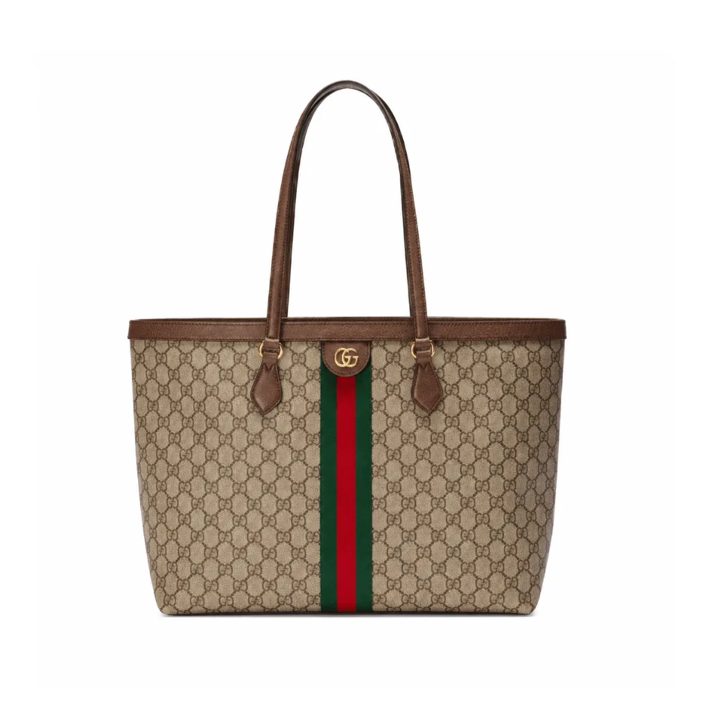 Gucci Ophidia Medium Tote Bag Beige And Ebony 631685 96Iwb 8745 Main image