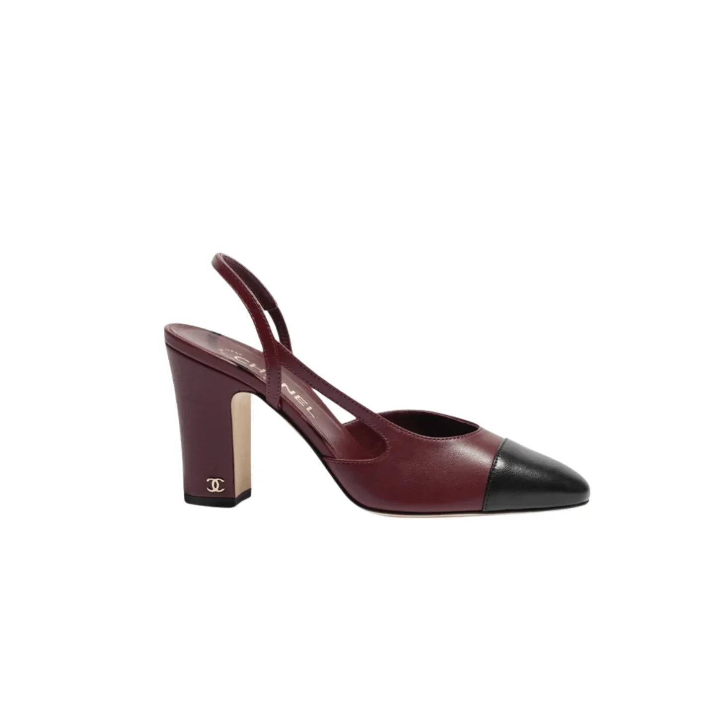 CHANEL Heeled Slingbacks in Lambskin Main image
