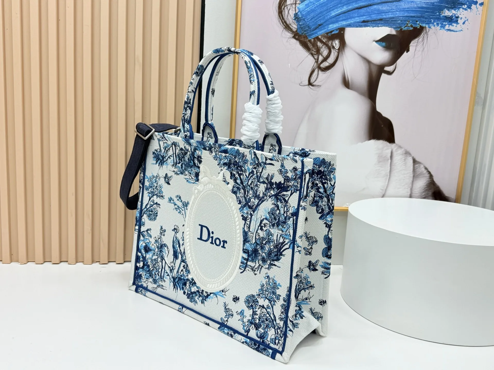 Medium Dior Book Tote with Strap Secondary image