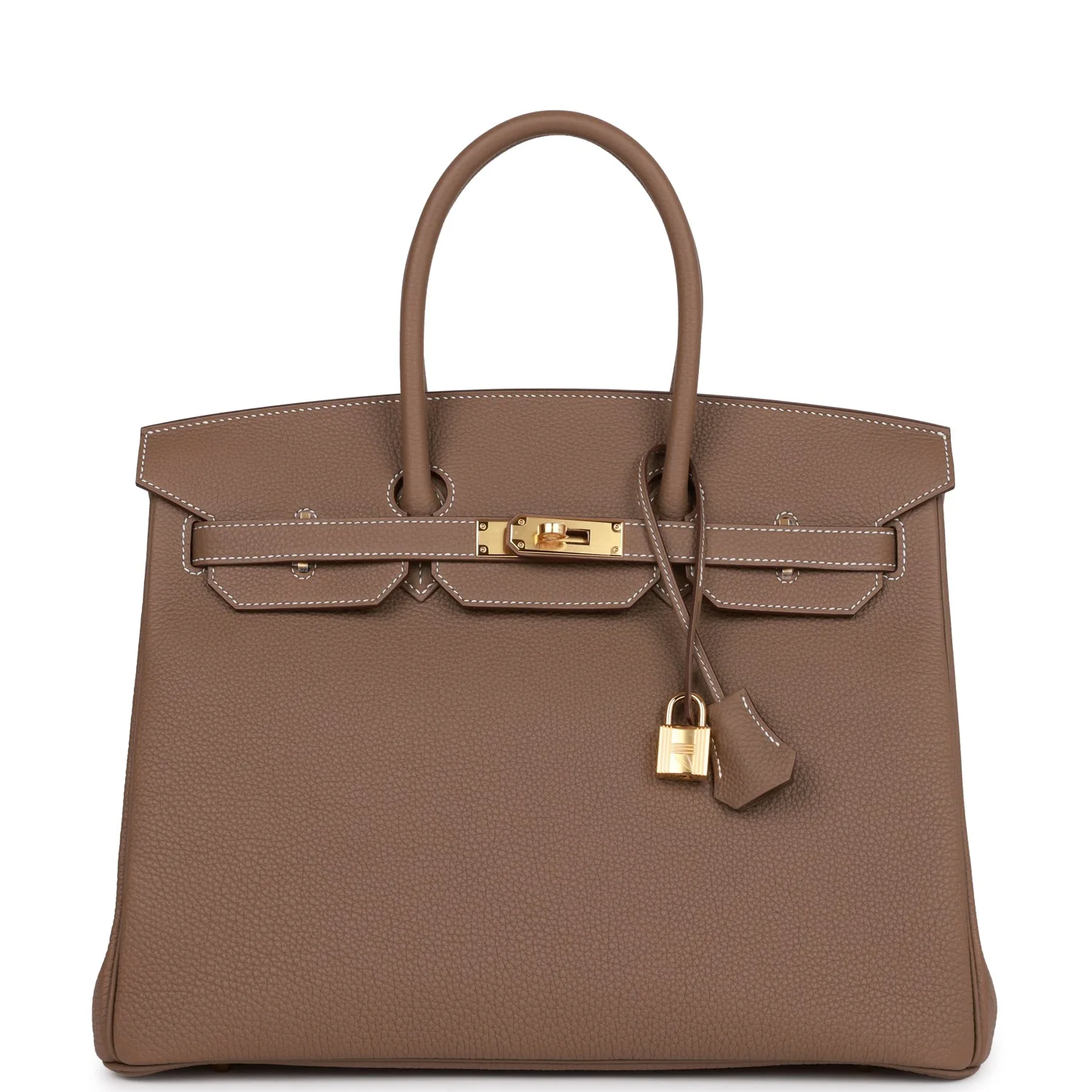 H Handbags Birkin 30 Etoupe Togo Gold Hardware Main image
