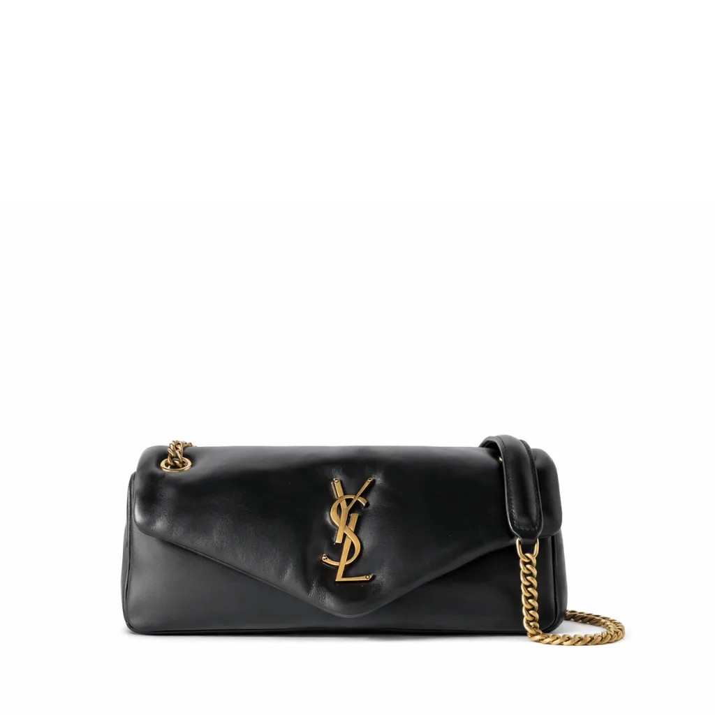 YSL Calypso Padded Leather Shoulder Bag 24cm Main image