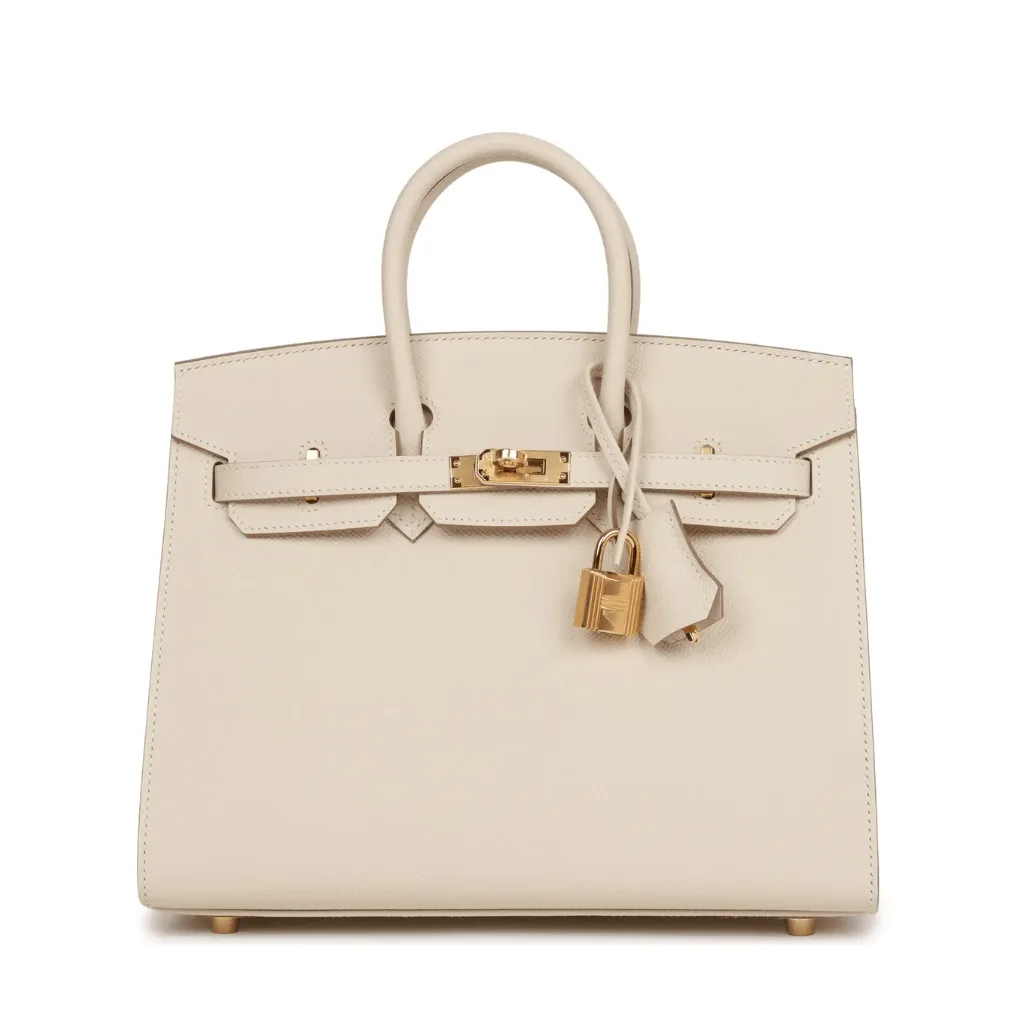 H Birkin Sellier 30 Craie Epsom Gold Hardware Main image