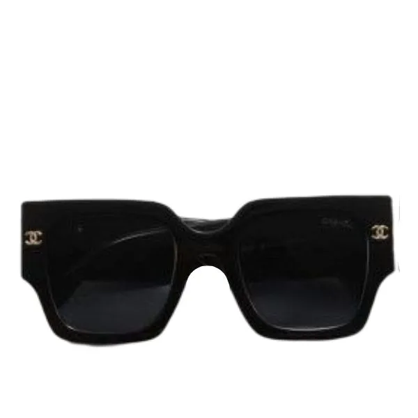 Chanel Square Black Quilted Sunglasses Main image