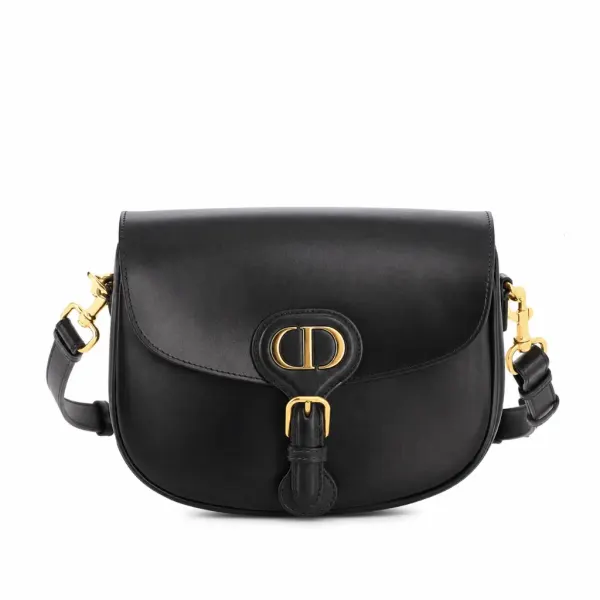 Dior Medium Bobby Bag Black Box Calfskin
