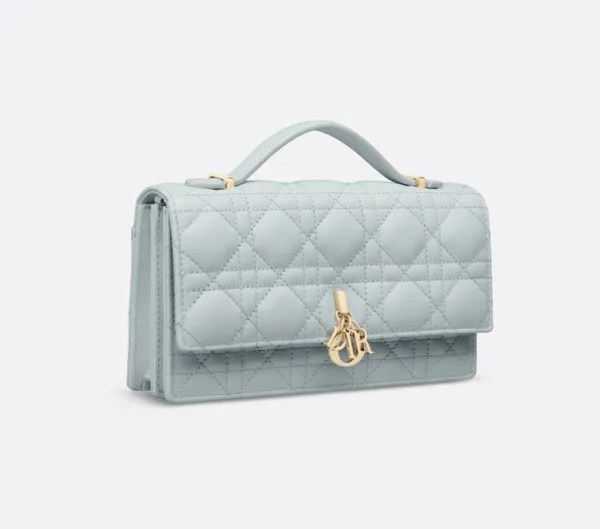 My Dior Mini Bag Celestial Blue Cannage Lambskin Secondary image