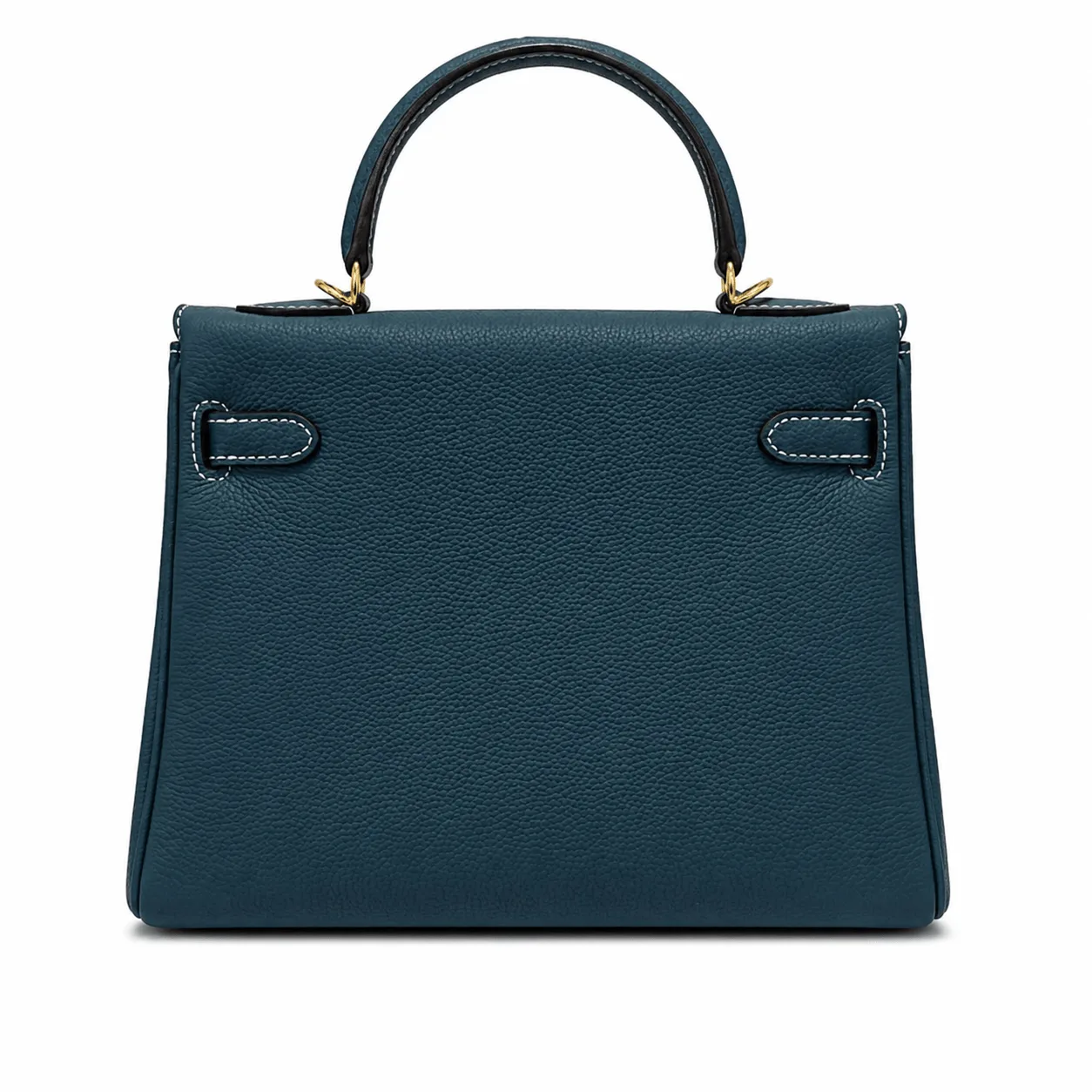 H Kelly 25 Sellier Peacock Blue Epsom Leather Secondary image