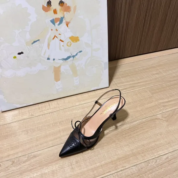 Chanel Platform Shoes Cream