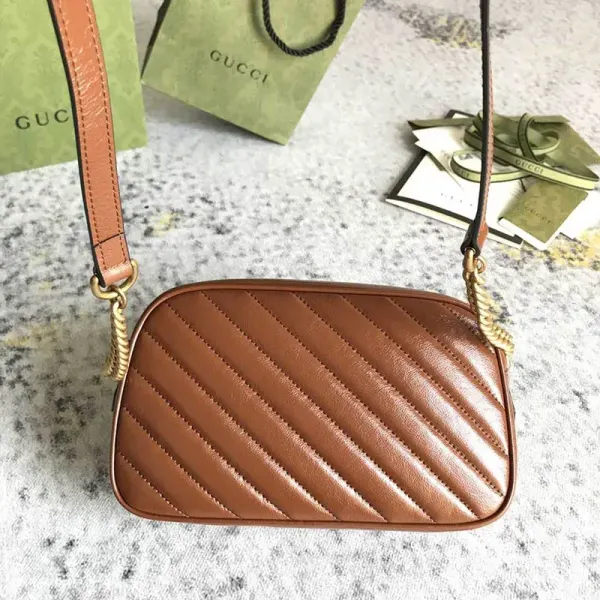 GG Marmont Small Matelassé Shoulder Bag