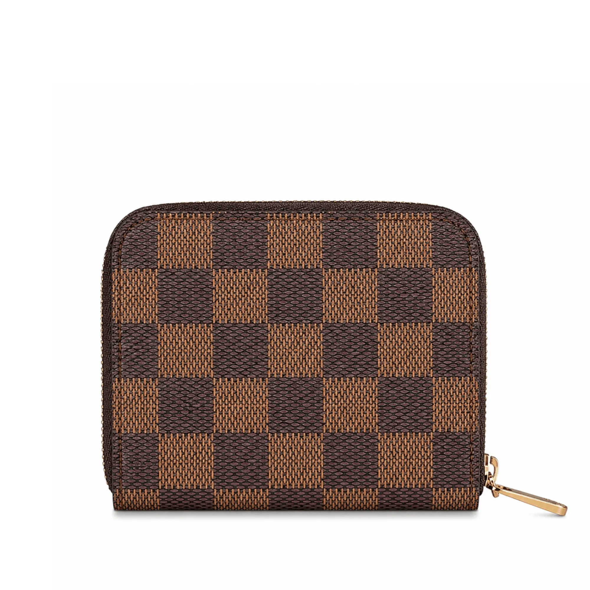 Louis Vuitton Zippy Coin Purse Damier Ebene Brown Wallet 11Cm N63070 Main image
