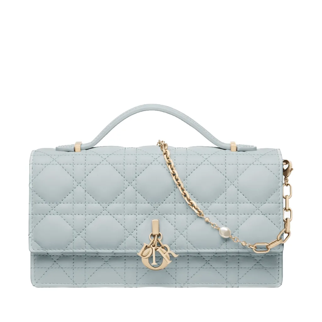 My Dior Mini Bag Celestial Blue Cannage Lambskin Main image