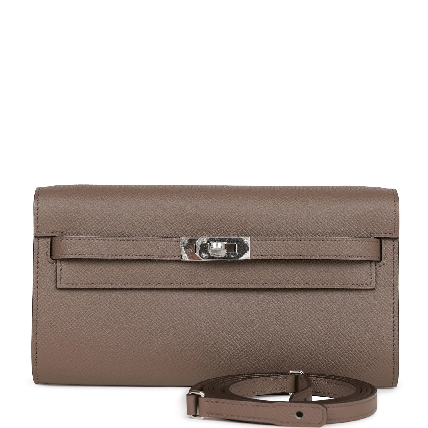 H Kelly Wallet To Go Etain Epsom Palladium Hardware Main image