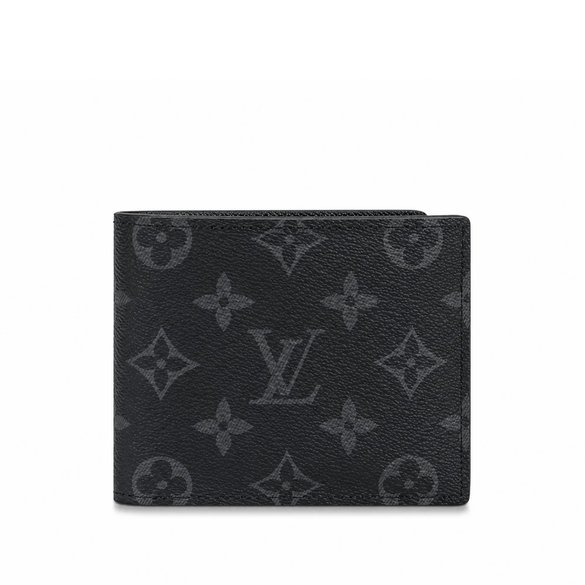 Louis Vuitton Amerigo Wallet Monogram Canvas In Black 11Cm N60053 Main image